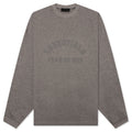 Heavy Long Sleeve Tee - Heather Grey