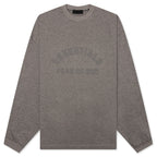 Heavy Long Sleeve Tee - Heather Grey