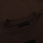 Essentials L/S Tee - Heather Wood