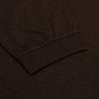 Essentials L/S Tee - Heather Wood