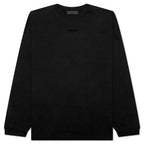 Essentials L/S Tee - Jet Black