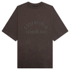 Essentials Heavy S/S Tee - Heather Wood
