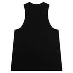 Essentials Ribbed Tank Top - Black