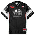 Eye Logo Football Jersey - Black