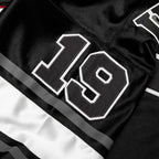 Eye Logo Football Jersey - Black