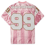 Eye Logo Stripe Jersey - Pink