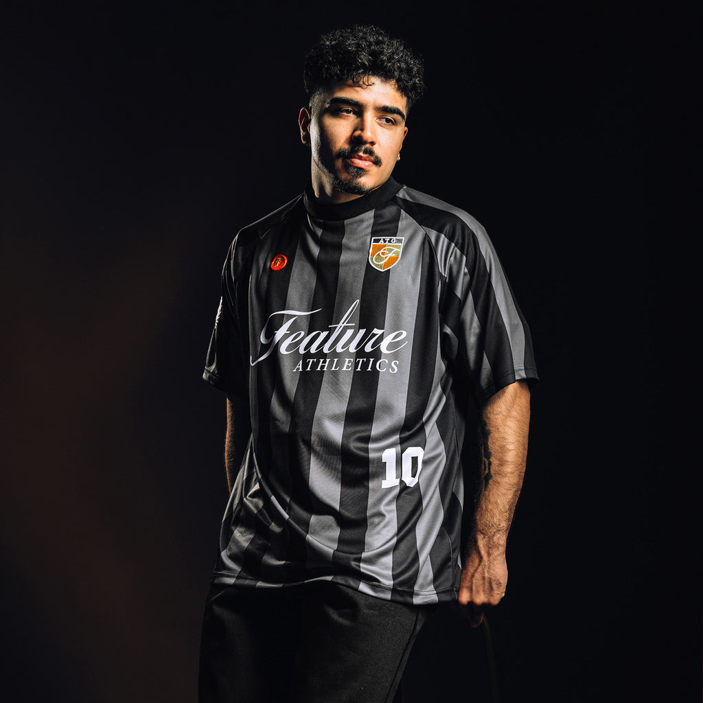 Pele Futbol Jersey - Black