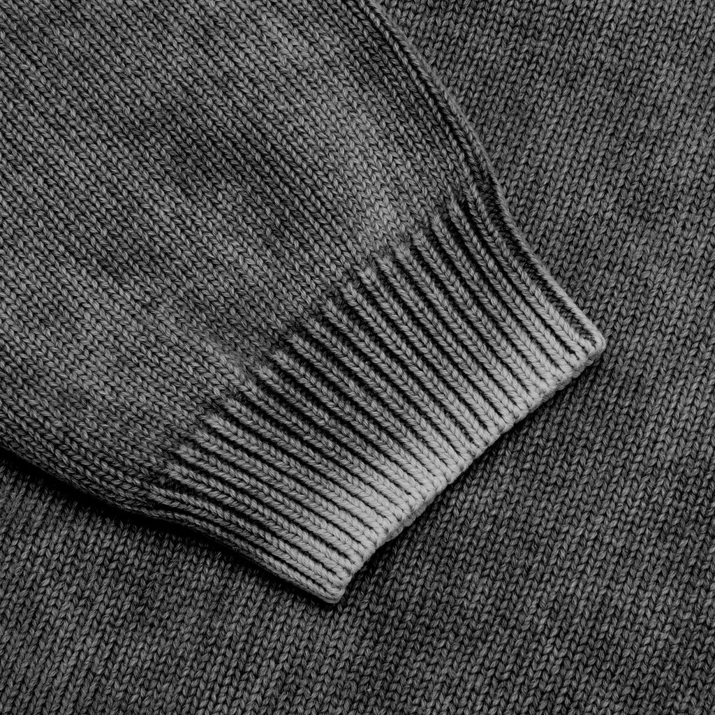 Faded Cotton Crew - Black