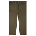 Faded Graphic Fleece Pant - Olive