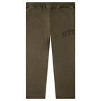 Faded Graphic Fleece Pant - Olive