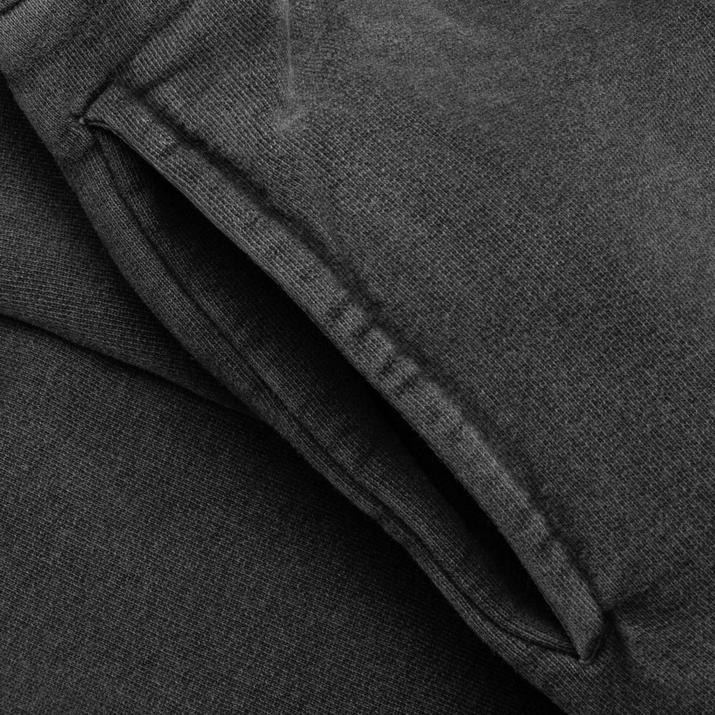 Faded Graphic Fleece Pant - Washed Black
