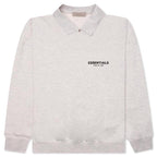 Core L/S Polo - Light Oatmeal