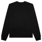 Academy Crewneck - Black/White