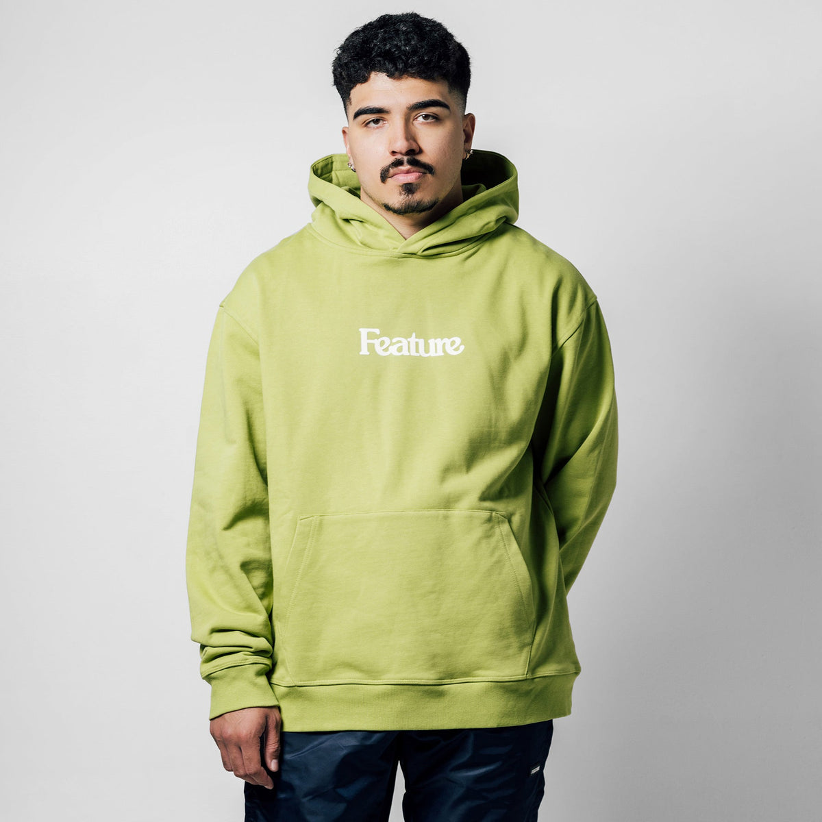 Academy Hoodie - Cannoli Cream/Gold Flame
