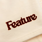 Academy Short - Cannoli Cream/Gold Flame