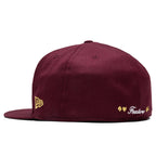 Feature x New Era Plaza Chapter Fitted Cap - Maroon