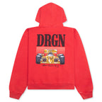 Feature x D-R-G-N Formula Hoodie - Farari Red