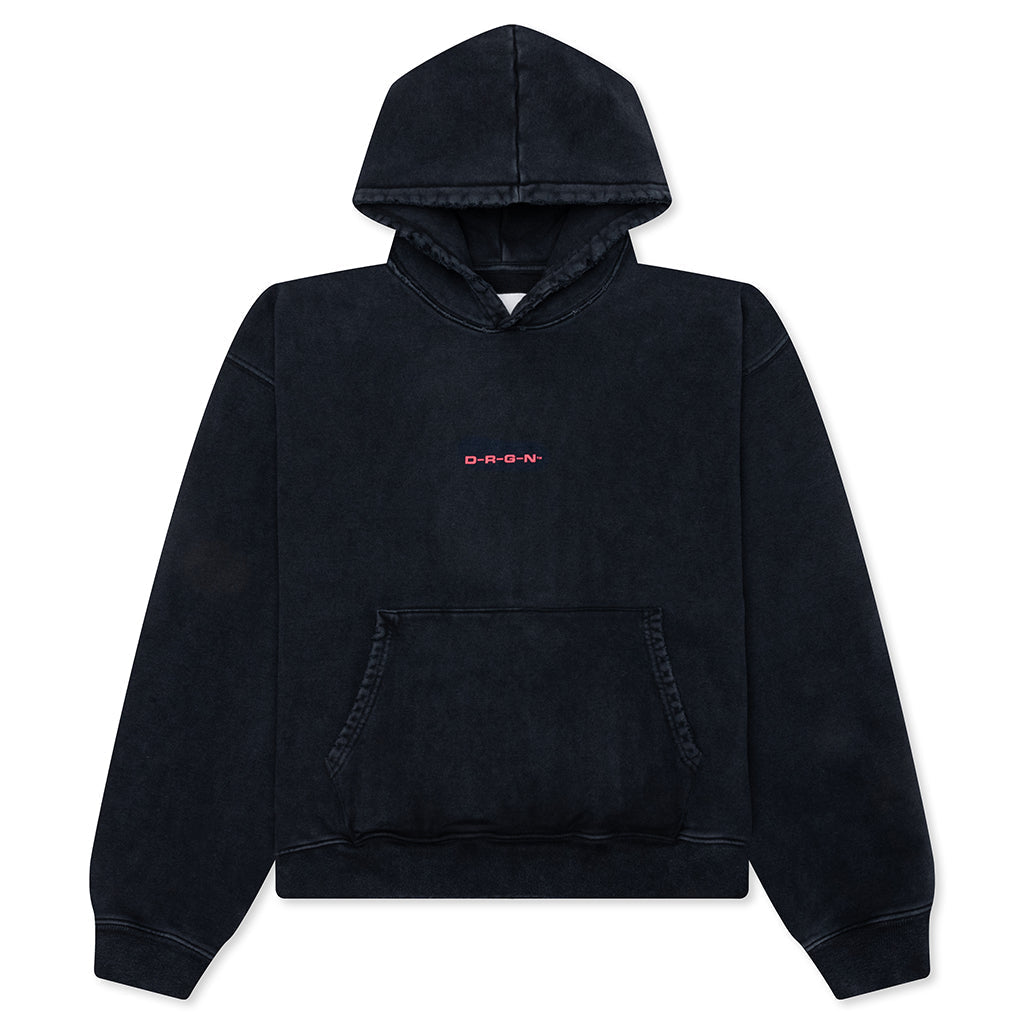 Feature x D-R-G-N Helmet Hoodie - Vintage Black