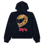 Feature x D-R-G-N Helmet Hoodie - Vintage Black