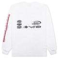 Feature x Honor The Gift Fastest Rides L/S Tee - White