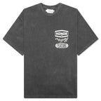 Feature x Honor The Gift Precision Graphic Tee - Faded Black