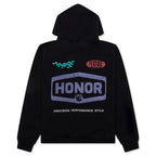 Feature x Honor The Gift Racing Club Hoodie - Faded Black