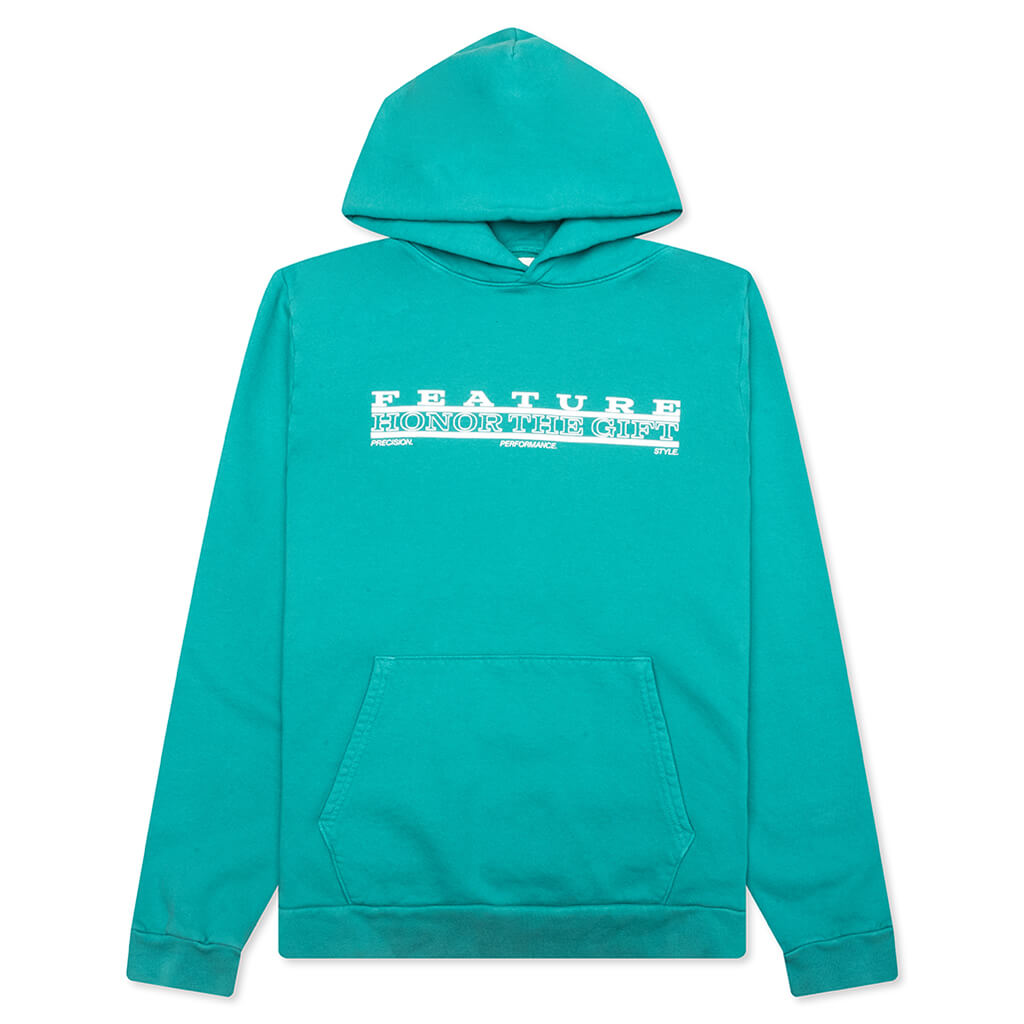 Feature x Honor The Gift Racing Club Hoodie - Vintage Green