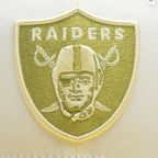 Feature x New Era 59FIFTY Fitted Las Vegas Raiders - Chrome White/Soft Yellow