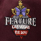 Feature x New Era 59FIFTY Fitted Old English F Wynn - Maroon/Vegas Gold
