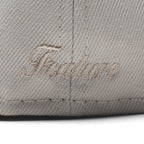 Feature x New Era F Logo Tree Of Life NBA 59FIFTY Fitted - Stone