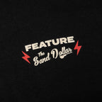 Feature x Sand Dollar Black Cat Tee - Black