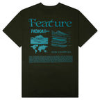 FEATURE x HOKA Tor Summit Tee - Rosin