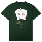 FEATURE x Wynn Cards Tee - Dark Green