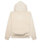 Felt Patch Knit Hood - Natural