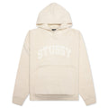 Felt Patch Knit Hood - Natural
