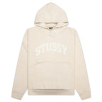 Felt Patch Knit Hood - Natural