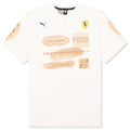 Ferrari Race Desert Sun Las Vegas Graphic Tee - Alpine Snow