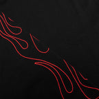 Fiery Heavyweight Longsleeve Tee - Black
