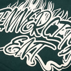 Fire Hoodie - Green