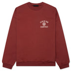 Fleece Crewneck - Crimson