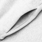 Fleece Hoodie - Light Heather Gray