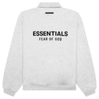 Fleece Polo - Light Heather Gray