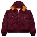 Flight Bomber - Burgundy