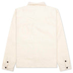 Floral Cover Shirt - Cream