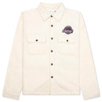 Floral Cover Shirt - Cream