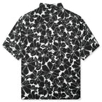Floral Hawaiian Shirt - Black