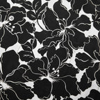 Floral Hawaiian Shirt - Black