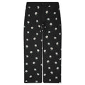 Flowers Beaded Pant - Black