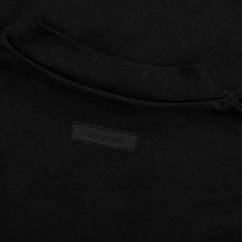 Football Tee - Jet Black