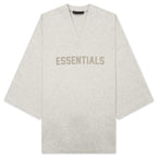 Football Tee - Light Heather Grey